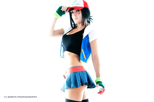 Pokemon Battle Revolution​ - Косплей Эша и не только [Jessica Nigri AGAIN!]